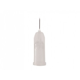 Agulha luer para mesoterapia 27g 0,40x6 mm - cinza - pacote com 100 unidades.