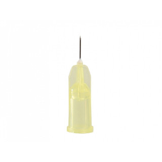 Aguja de mesoterapia luer 30g 0,30x6 mm - amarillo - paquete 100 piezas.