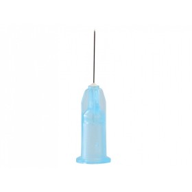 Sclérothérapie/aiguille de remplissage luer 31g 0,31 0,26x12mm - bleu clair - paquet 100 pièces.