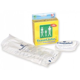 Traveljohn mobile toilette - 800 cc - packung 3 stk.