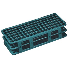 Suport pentru eprubete, diametru 12 sau 13 mm - 90 de locuri - pachet de 5.