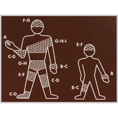 Rete tubolare elastica - calibro g per bacino - latex free