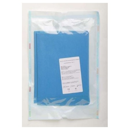 Telo chirurgico assorbente sterile cm.75x90 azzurro - 1 pezzo