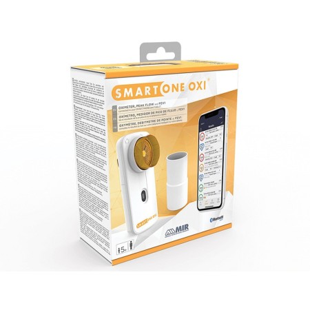 Smart one, misuratore di picco di flusso e fev1 mir collegabile a smartphone e tablet