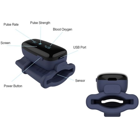Saturimetro per monitoraggio in continuo oxyfit