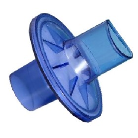 Filtri antibatterici antivirali anatomici per spirometri customed, jaeger - 100 pz