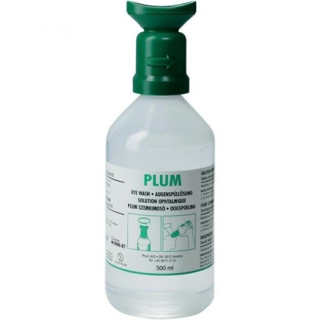 Soluzione salina sterile plum per lavaggio oculare 500 ml
