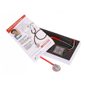 Estetoscópio linux - lira vermelha