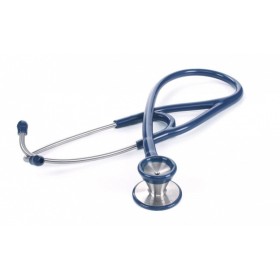 Nerezová kardiologie stetofonendoskop - modrá