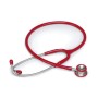 Stetofonendoscopio pediatrico in acciaio inox - rosso