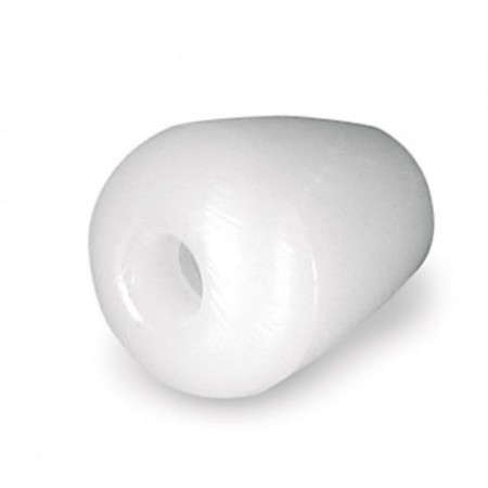 Oliva rigida bianca in pvc