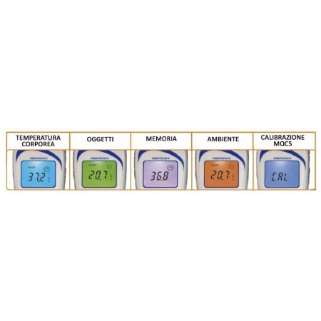 Termometro visiofocus 06400 senza contatto