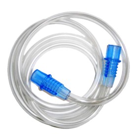 Tubo raccordo per aerosol con attacchi 2 mt. (ac0225p)
