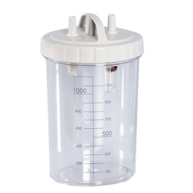 1-litrová nádoba s viečkom - autoklávovateľná pri 121 °c