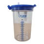 Vaso di raccolta secreti, sterilizzabile, da 1000 ml flaem nuovo tappo