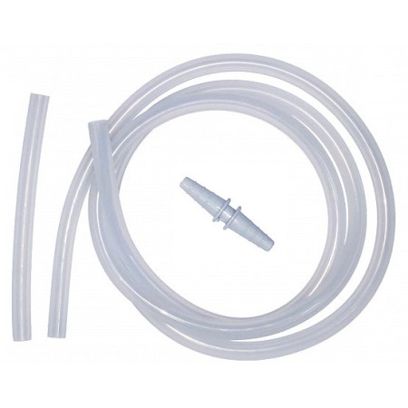 Kit di 2 tubi Ø 6x10 e racc. conico: contiene 1 raccordo + 1 tubo 26 cm + 1 tubo 140 cm per aspiratori askir e aspiret