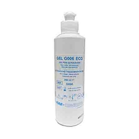 Gel blu per ultrasuoni g006 - bottiglia da 260 ml