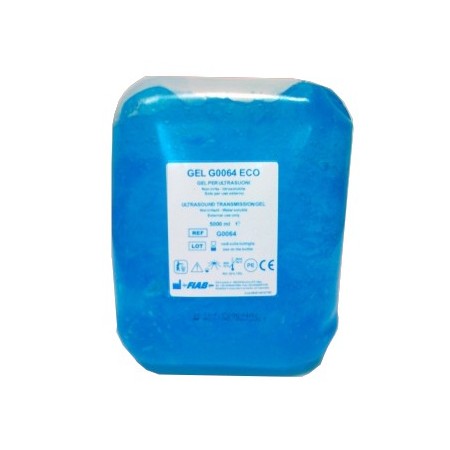 Gel blu per ultrasuoni g0064 - sacca da 5 lt.
