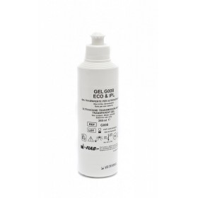 Gel transparente para ultrasonidos y luz pulsada g008 - frasco de 260 ml