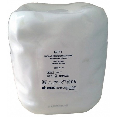 Crema per tecarterapia fiab g017 5 litri