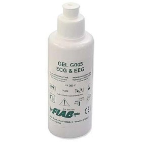 Gel cu conductivitate ridicată pentru ecg, eeg, emg, defibrilare și electrostimulare g005 - flacon de 260 ml