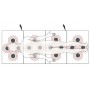 Globus - materasso total body 400 memory foam, 16 solenoidi