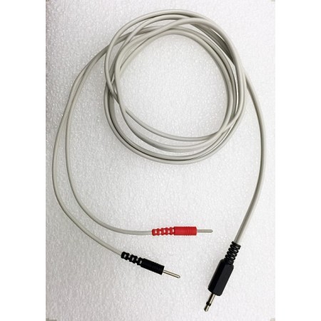 Cavetto con spine 2 mm+ jack mono 3,5 mm lunghezza 150 cm