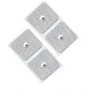 Elettrodi a clip per elettrostimolazione e tens 46x47 - 4 pz.