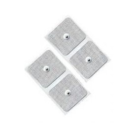 Electrodos de clip para electroestimulación y decenas 46x47 - 4 uds.