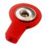 Adattatore rosso 2 mm per bottoni - femmina