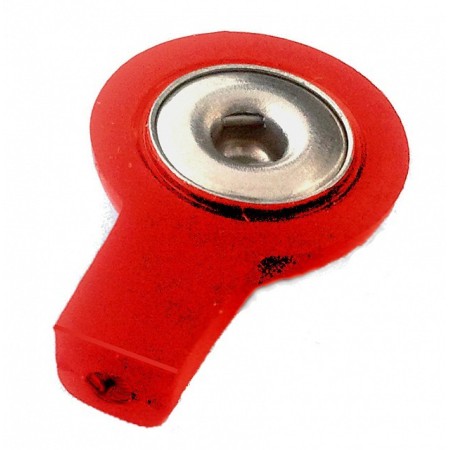 Adattatore rosso 2 mm per bottoni - femmina