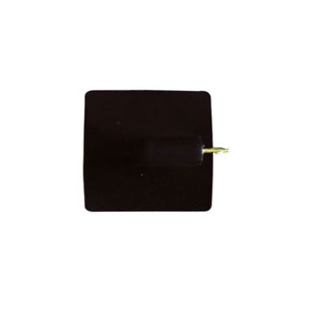 Elettrodi in silicone conduttivo con spinotto maschio - 4 mm 50x50 mm