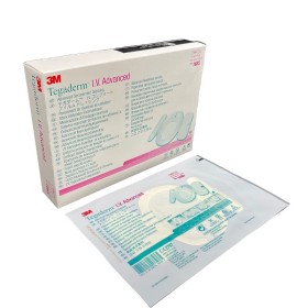 Tegaderm 3m 1685 iv avancé 8,5x11,5 cm pour cathéters centraux - pack. 50 pièces.