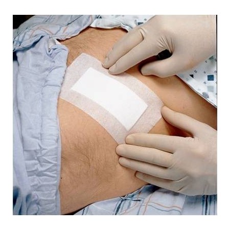 3m medipore + pad medicazione sterile in tnt con tampone, 3569e - 10x15cm - 25pz.