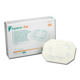 3m tegaderm + pad - sterylny opatrunek przezroczysty 9x10 cm z podkładką, 3586 - op. 25 szt.