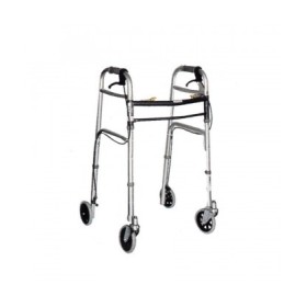 Rollator duraluminiowy 4 x 5', z hamulcami dźwigniowymi