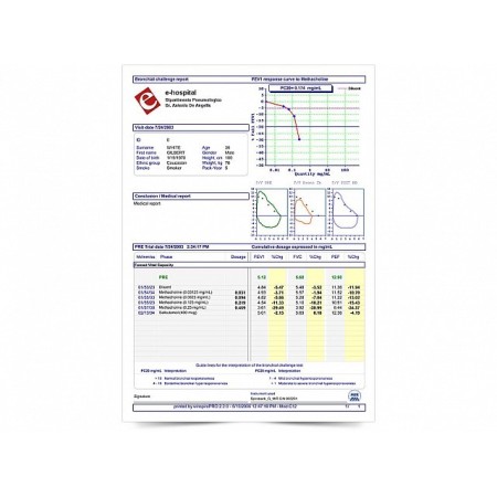 Spirometro mir spirolab con stampante e software mir spiro