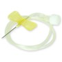 Aghi butterfly giallo 20g fly-set luer lock con tubo 30 cm - 100 pz.