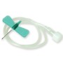 Aghi butterfly verde fly-set 21g luer lock con tubo 30 cm - 100 pz.