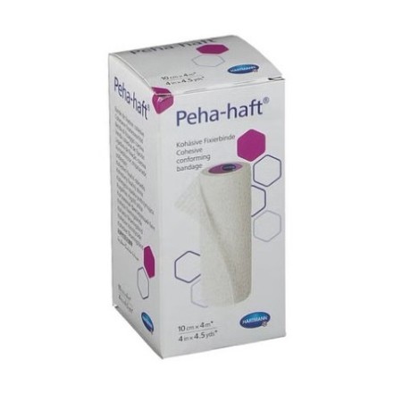 Peha-haft 932444 benda elastica coesiva 4 m x 10 cm - latex free