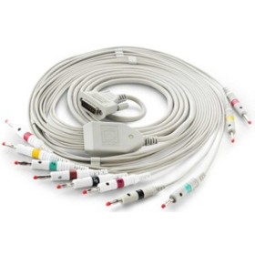 Patientenkabel für agilent, aspel, astron, cardiette, cardioline, cardiorapid, gima, hp, innomed, nihon-kohden, philips