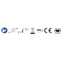 Cavo paziente per ecg agilent, aspel, astron, cardiette, cardioline, cardiorapid, gima, hp, innomed, nihon-kohden, philips