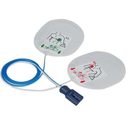Coppia di piastre per defibrillatori philips laerdal medical heartstart fr3 aed, con modulo ecg m3860a & m3861a - 1 coppia f7950