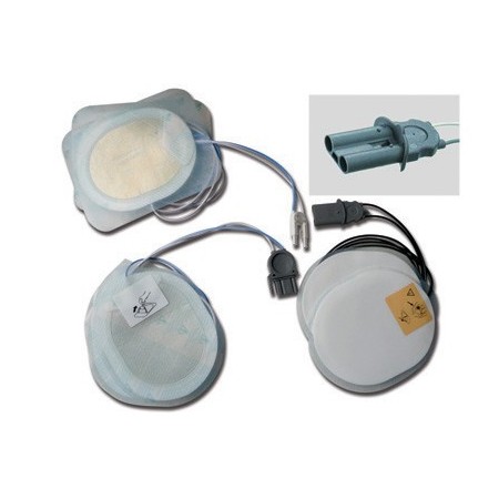 Coppia di piastre per defibrillatori philips laerdal medical heartstart fr3 aed, con modulo ecg m3860a & m3861a - 1 coppia f7950
