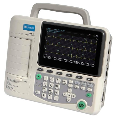 Elettrocardiografo euroecg 301 - 3 canali con display