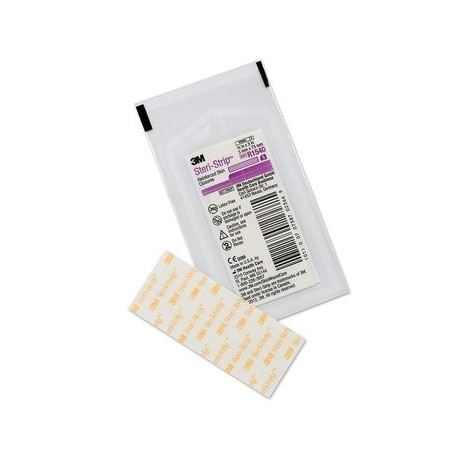 3m steri-strip - nastro per sutura cutanea rinforzato, 1540r - 75 x 3 mm - 1 busta da 5 pz.