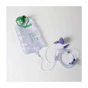 Abfluss mit enplus 3-in-1-anschluss zum fÜttern und 1000 ml beutel zum waschen, fÜr kÄnguru und pumpe/joey