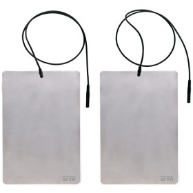 Coppia di elettrodi a piastra 22 x 15 cm con cavo per swisto 3