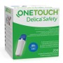 Onetouch delica dispositivo pungidito monouso di sicurezza 23 g - 200 pz.