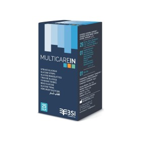 Vércukor csíkok multicarein-hez - 25 csík